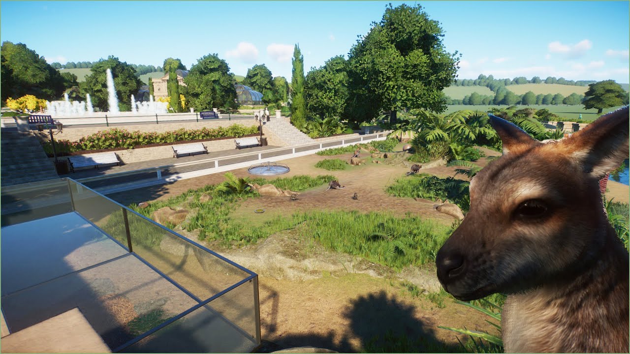 🦘Simple little red necked wallaby habitat | Quaco Zoo | Planet Zoo | speedbuild🌻