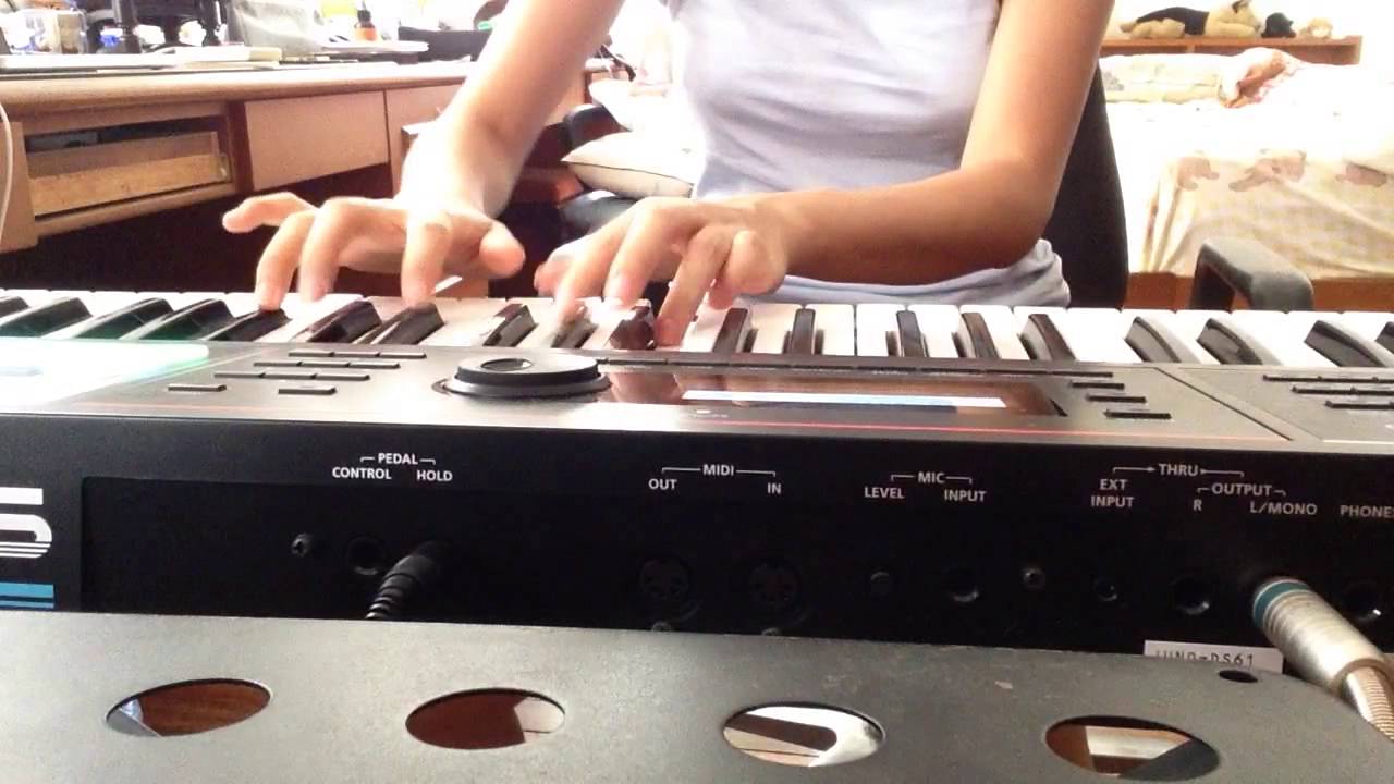 Simmy Covers: Frontier - Leda Solo (on Keyboard)