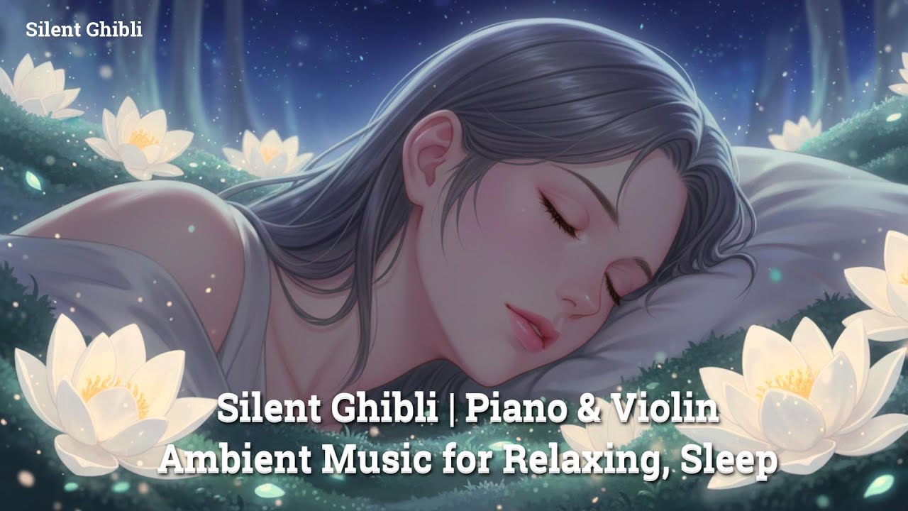 Ghibli Relaxing Music Piano & Violin | Silent Ghibli