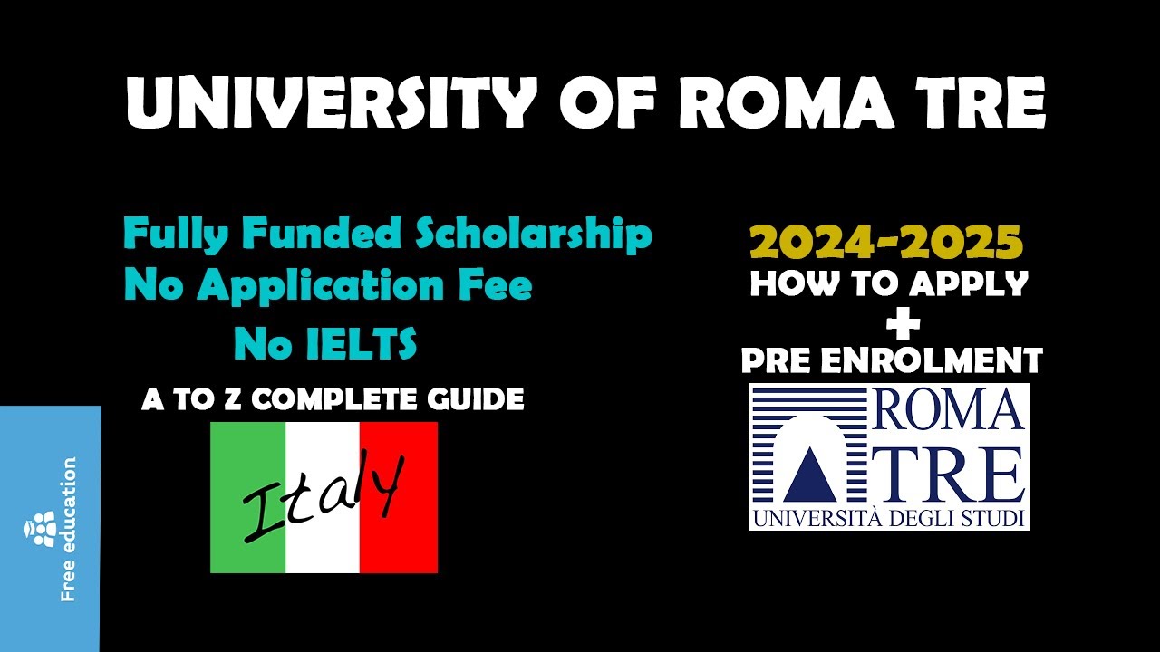 University of Roma Tre | Roma Tre University Apply | Complete Guide