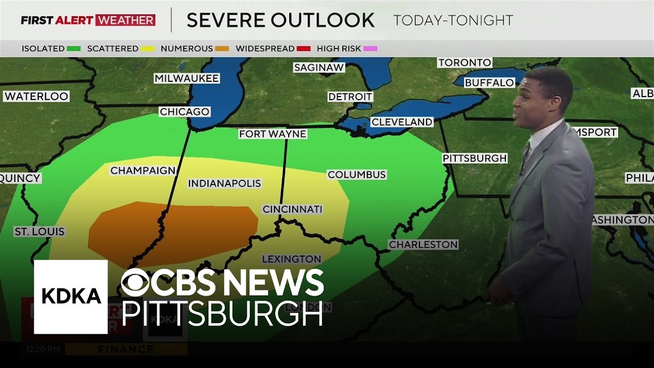 KDKA-TV Afternoon Forecast (2/19)