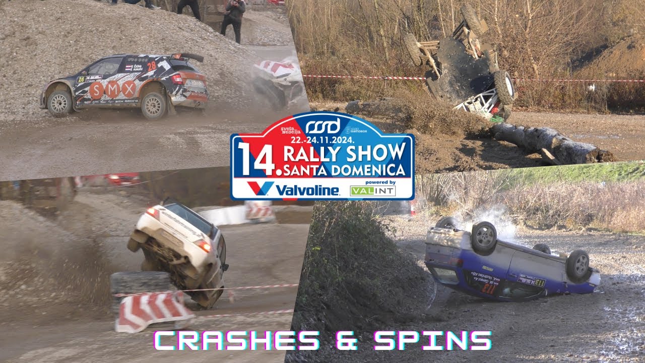 14. Rally Show Santa Domenica 2024 | Crashes & spins