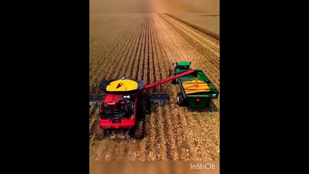 Texas corn harvesting season at its best with John deere