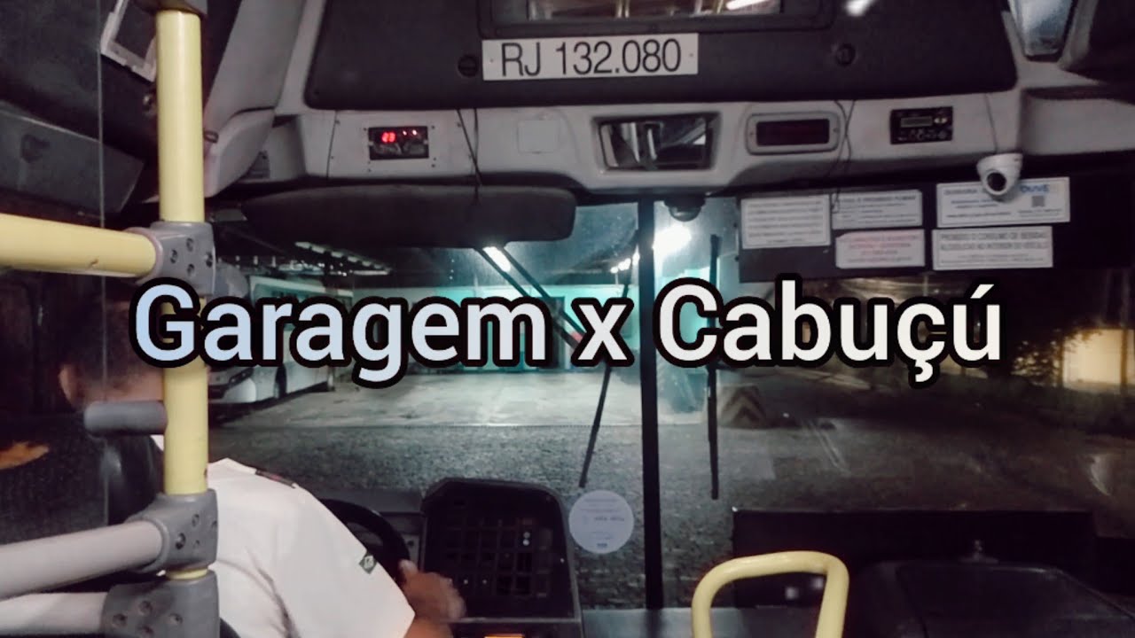 Saindo de garagem com destino a Cabuçú