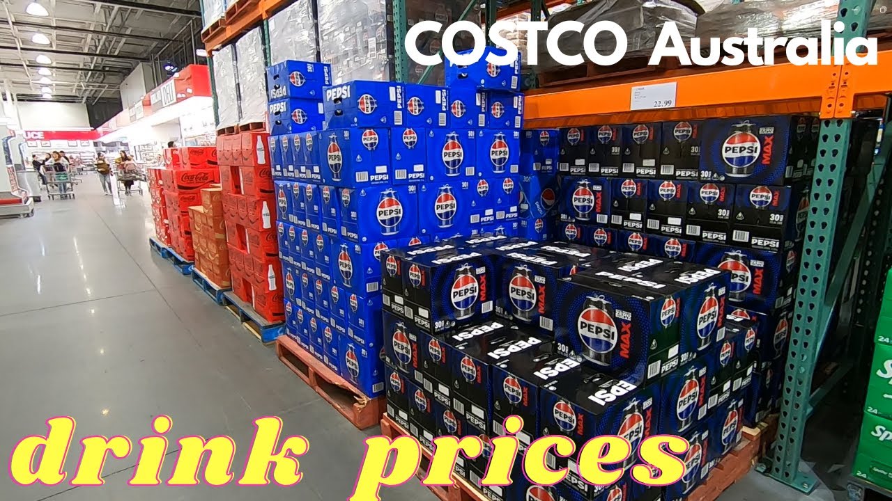 Покупки в COSTCO Australia — напитки со сравнением цен, специальные предложения, пробники