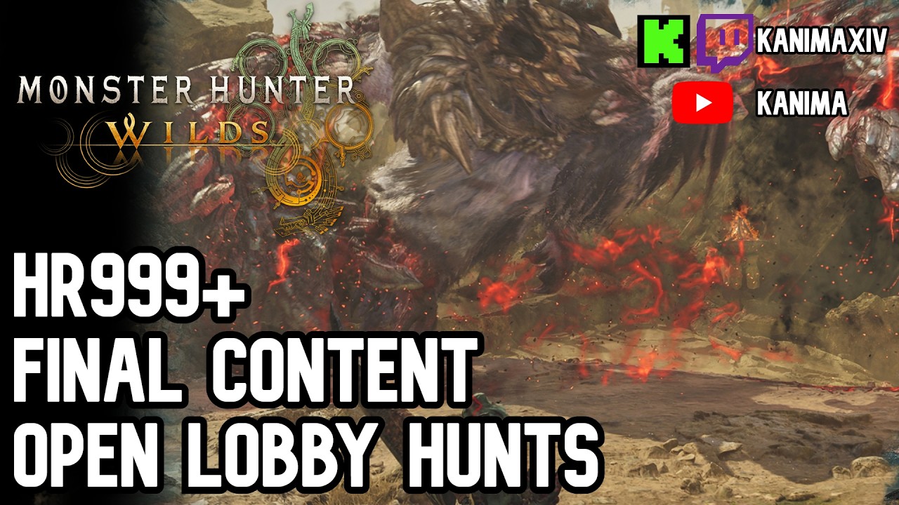 WILDS FINAL HUNT CONTENT UPDATE!... | OPEN LOBBY HUNTS