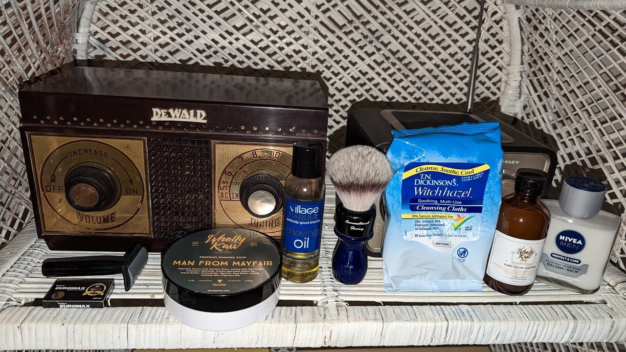 Vol. 2 Shave CCXVIII: Clix Razor/Wholly Kaw Man from Mayfair Soap & AS