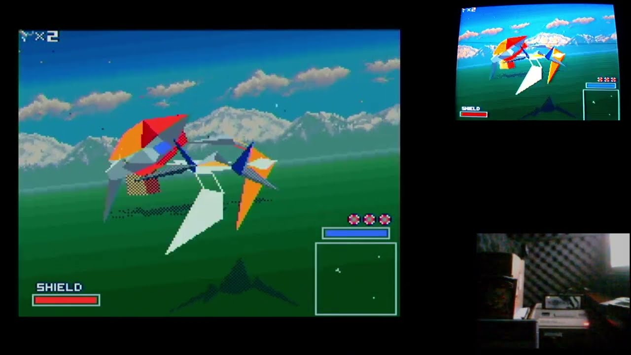 StarFox All-Range Tech Demo ( By: chuckborisnorris ) -  SNES / SFC: Hardware 4:3 All Range Long Play
