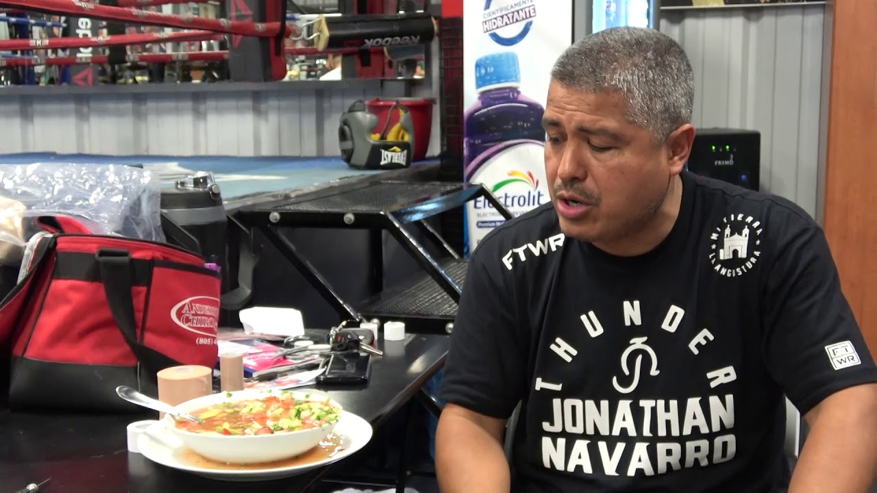 robert garcia lunch at the gym EsNews Boxing