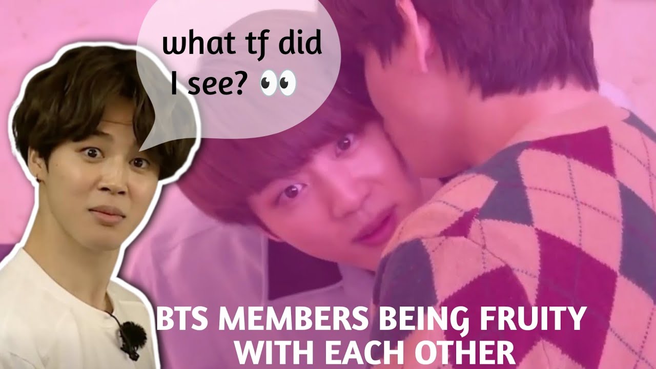 Bts members being fruity with each other ||• A compilation•|| #bts #btsarmy #kpop #rm#jin#suga#v