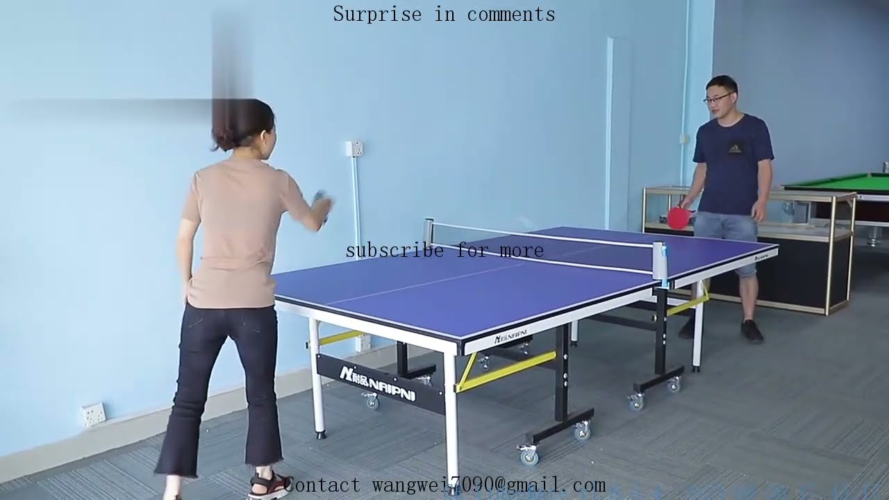 standard size outdoor folding portable ping pong table tennis table