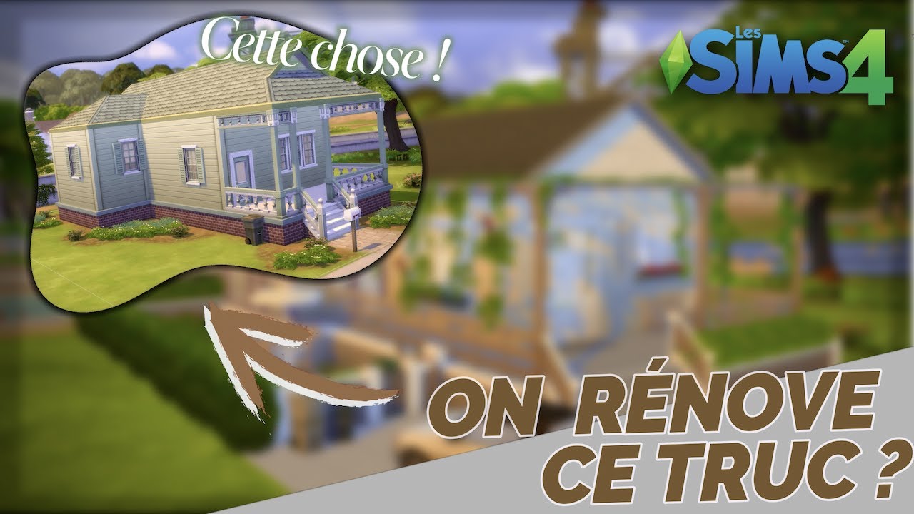 On rénove cette HORREUR ?? - Les sims 4