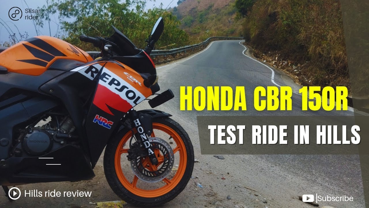 Honda cbr 150r test ride in hills | Honda cbr 150r hills ride review | cbr 150r performance in hills
