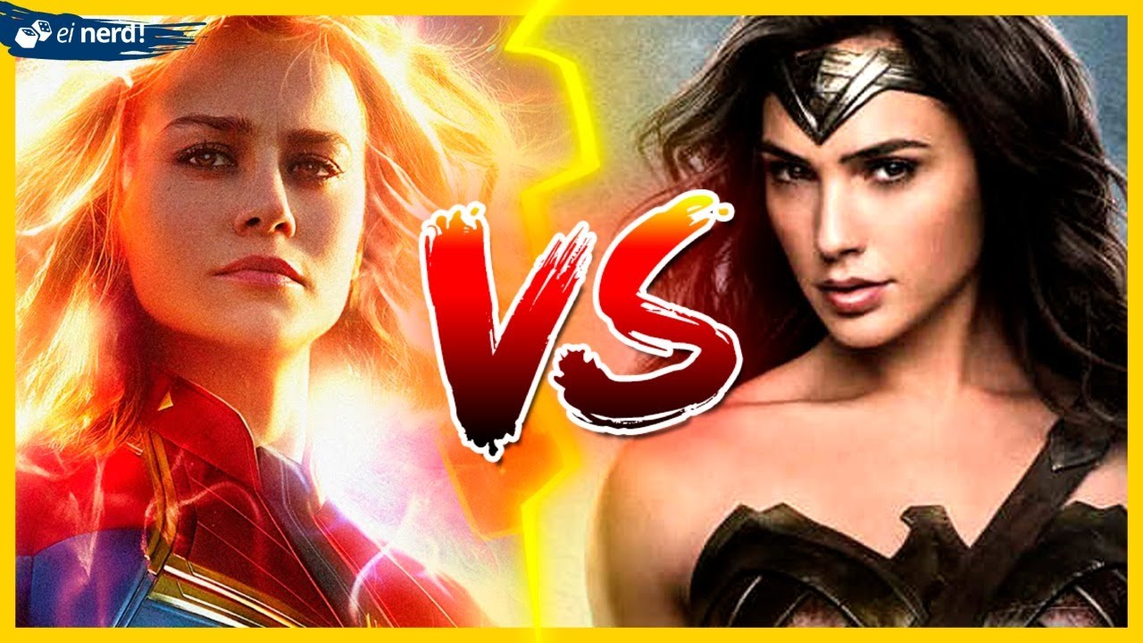 MULHER MARAVILHA VS CAPITÃ MARVEL - BATALHA MORTAL