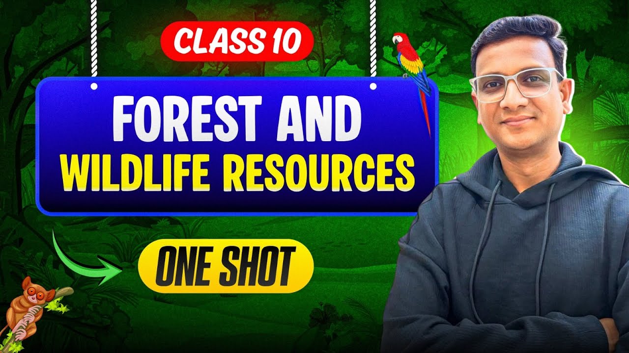 Forest and Wildlife Resources Class 10 | Easy Telugu Explanation | Full NCERT Summary | Eduscope