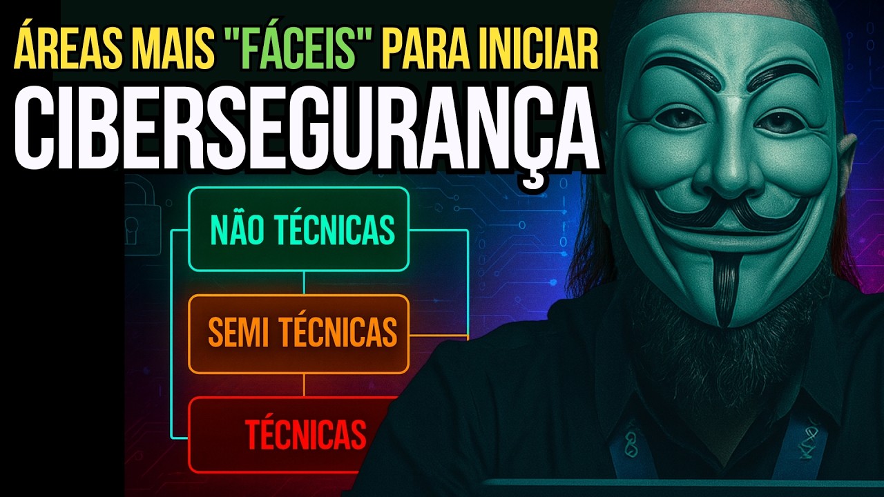 ESCOLHA A SUA ÁREA EM CIBERSEGURANÇA: O GUIA DEFINITIVO PRA QUEM TÁ COMEÇANDO