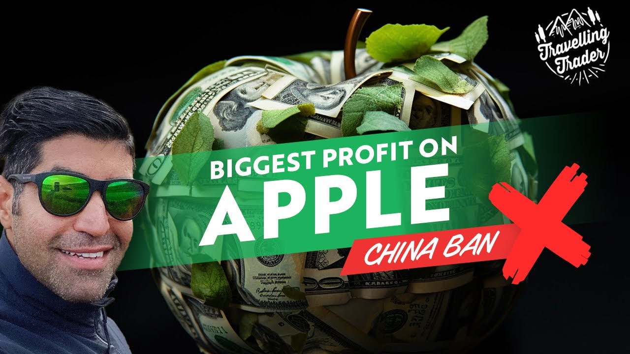 Apple China Ban News & $15,000 Opening Range Breakout | Day Trading Recap