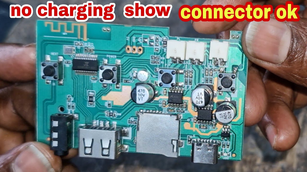 Bluetooth card charging nahi kar raha hai/connector ok but no charging/no charging  show Bluetooth