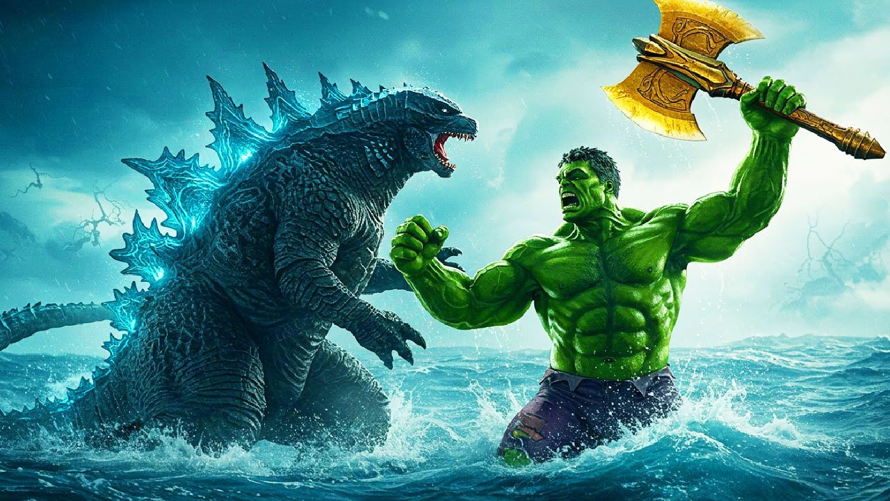 Hulk vs Godzilla !