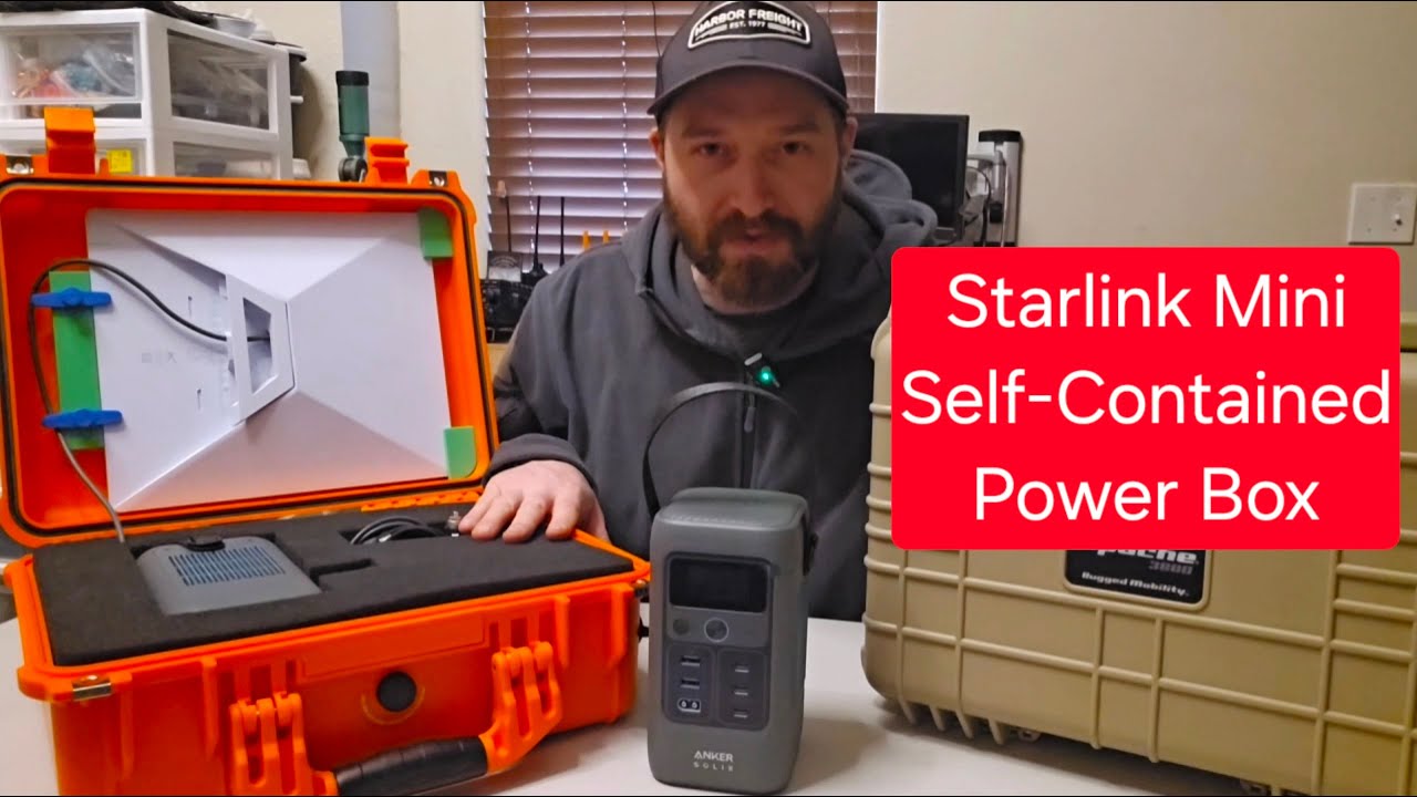 Starlink Mini Self-Contained Power Box