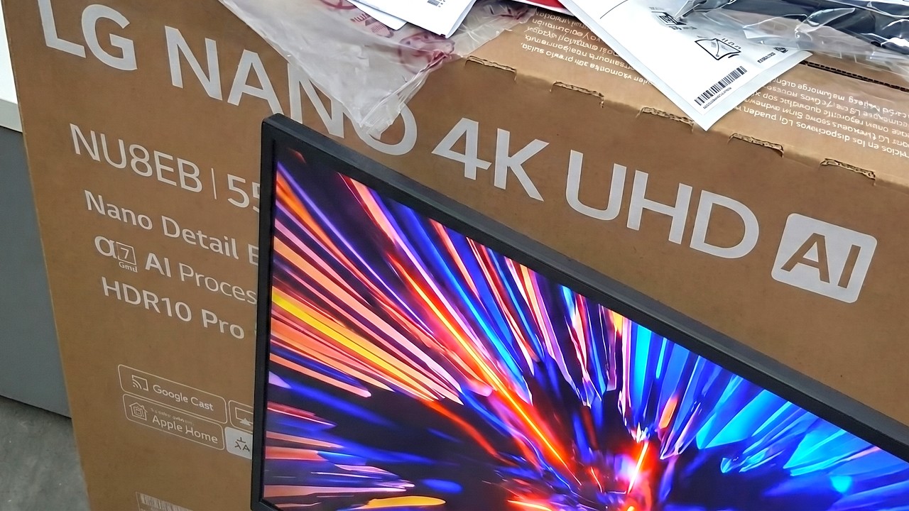 2026 LG NU8 Nano 4K TV Unboxing + Setup with Demo