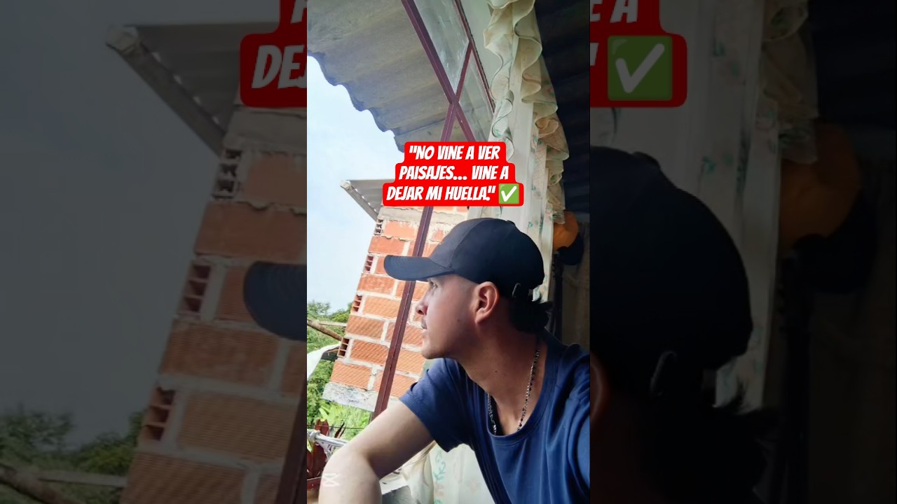 &ldquo;No vine a ver paisajes&hellip; vine a dejar mi huella.&rdquo; ✅