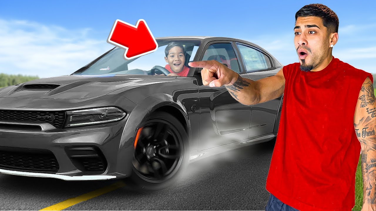 I Let My Son Drive My Hellcat Redeye Jailbreak!
