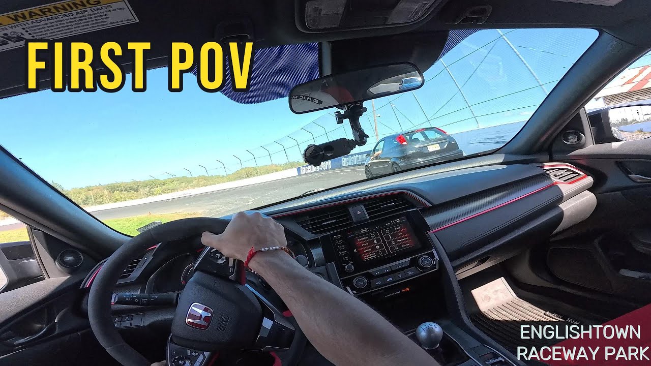 First Onboard POV | Civic Type R Track Session at Englishtown Raceway Park