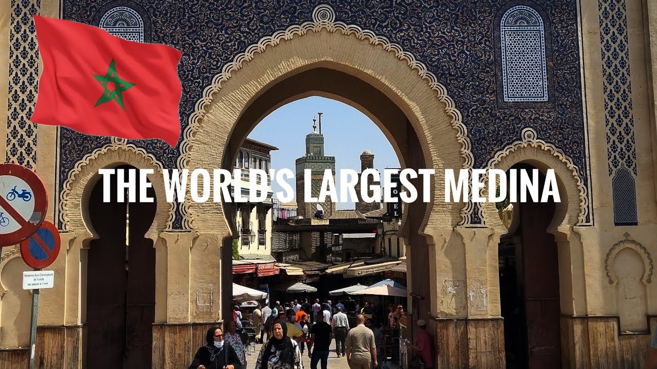 Cycling from Morocco to London - Exploring Fez