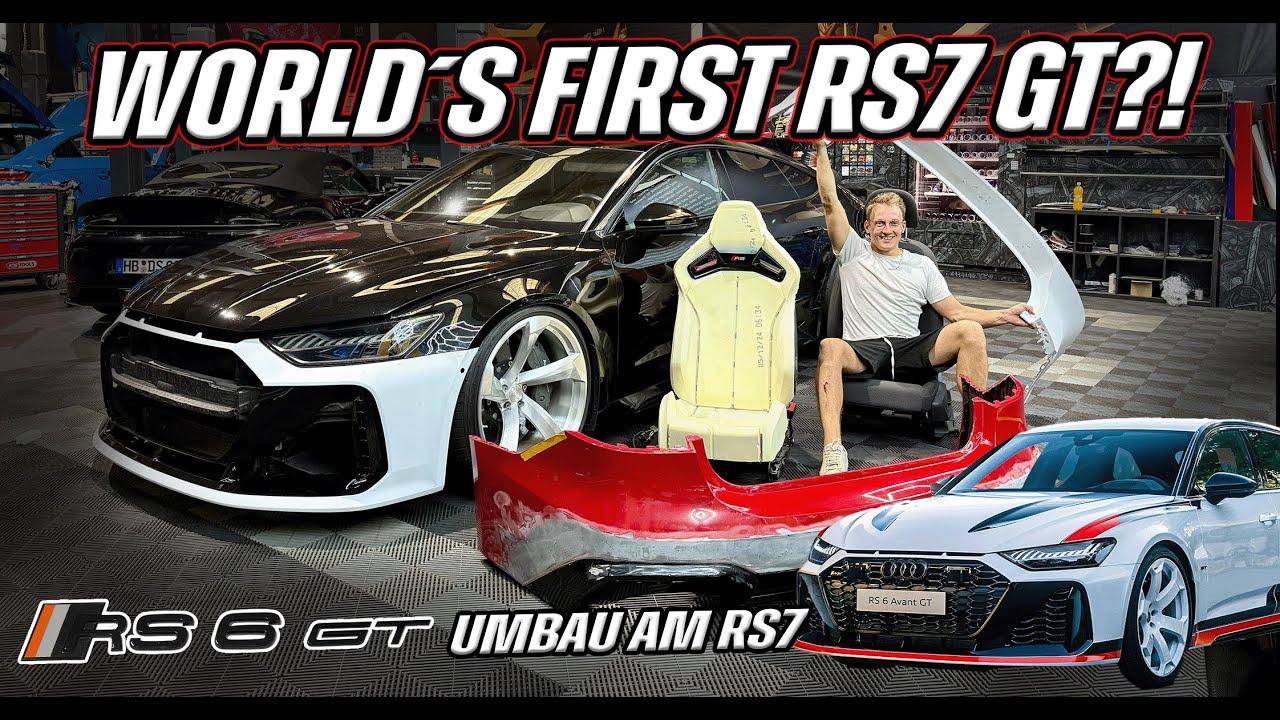 OPTICARS | 🔥Audi RS6 GT Umbau am RS7 C8 | Elektrische CARBON Schalensitze 