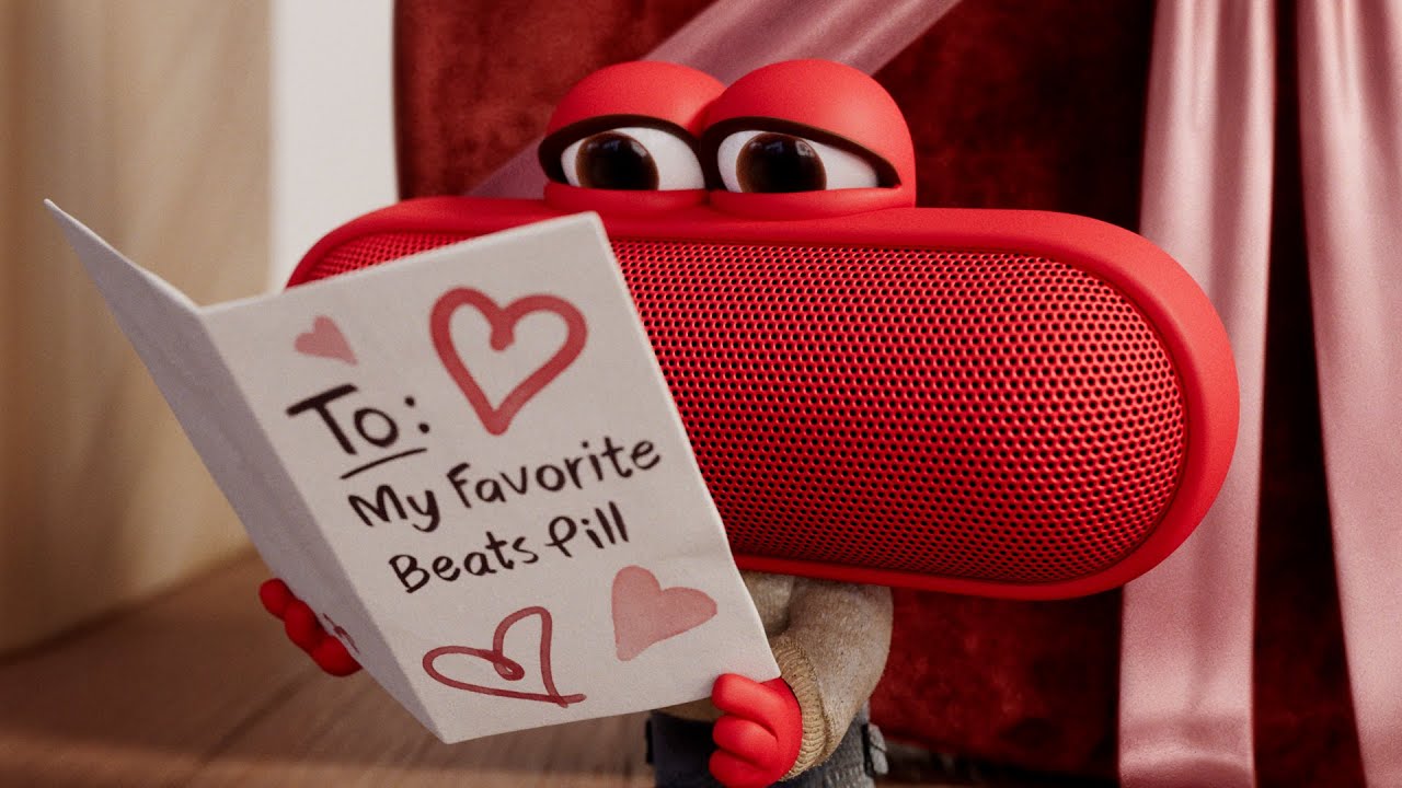 Love at First Listen | Pink Beats Pill Valentine’s Ad