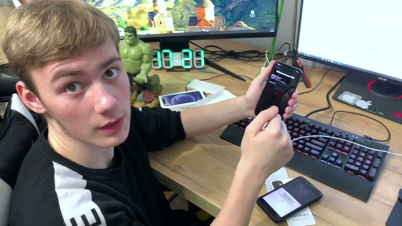 СРАВНЕНИЕ АЙФОН 12 с iPhone 7+ с iPhone 10