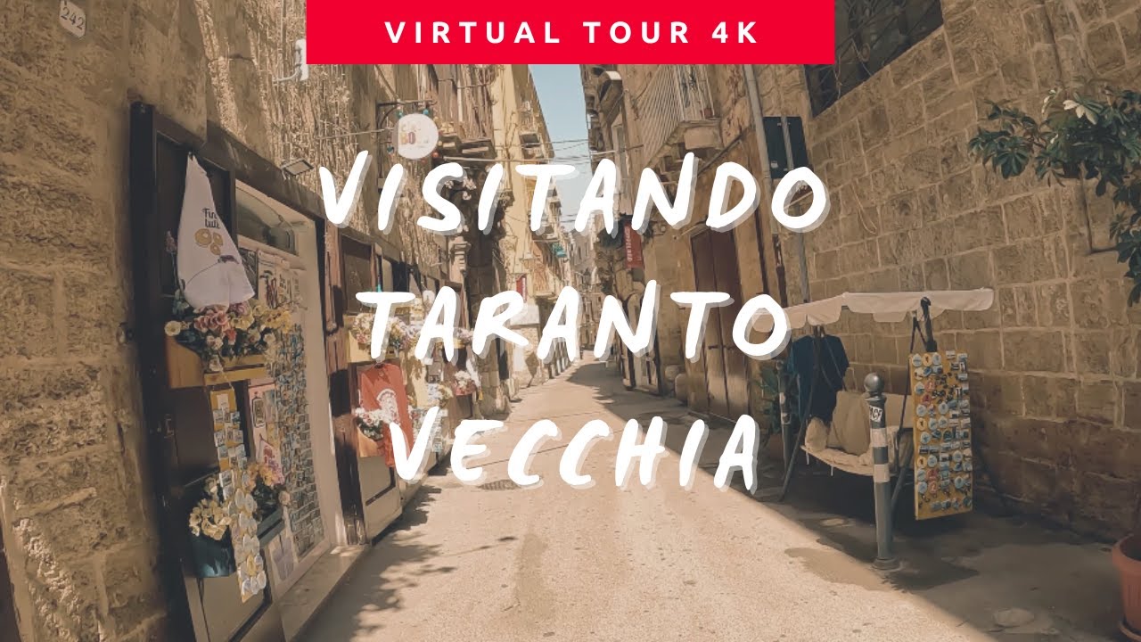 📽️ ITALY 4K - Taranto Vecchia Complete tour  -  Most Beautiful Places To Visit in Italy