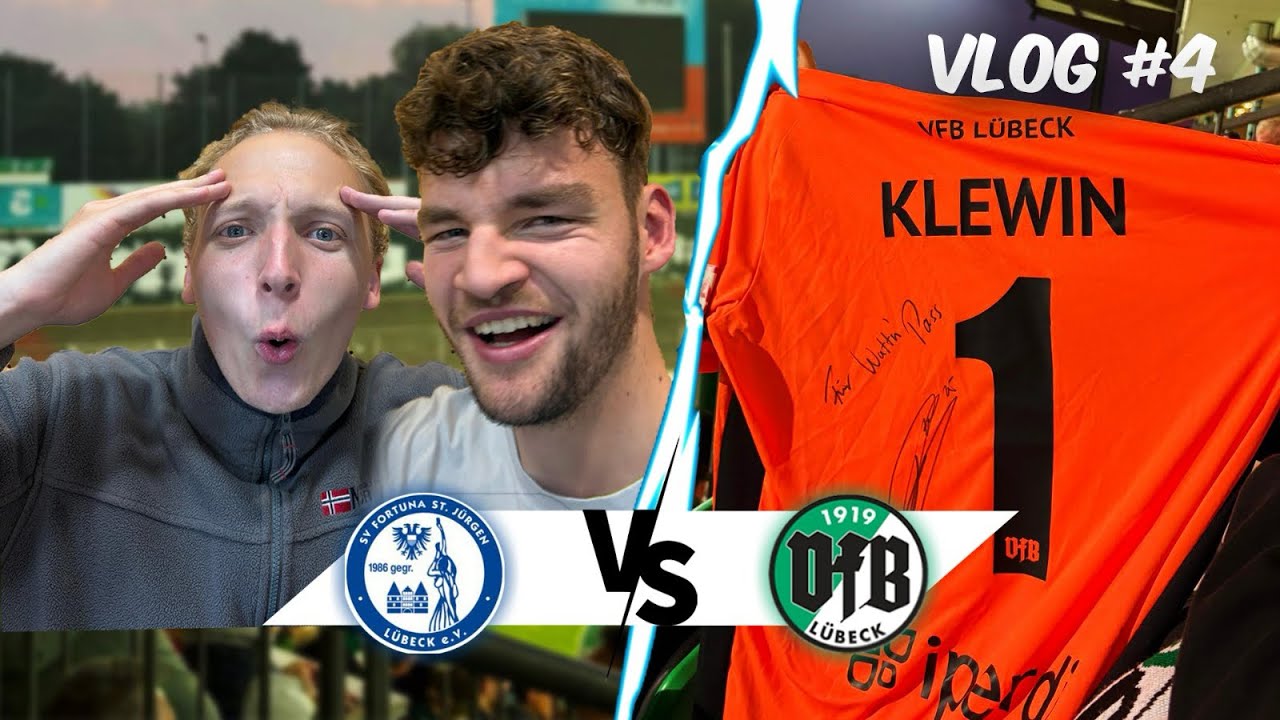 Drama in Lübeck! ⚽️ Elfmeterschießen + Klewin-Trikot ersteigert 🔥| VfB Lübeck Vs. Fortuna St. Jürgen
