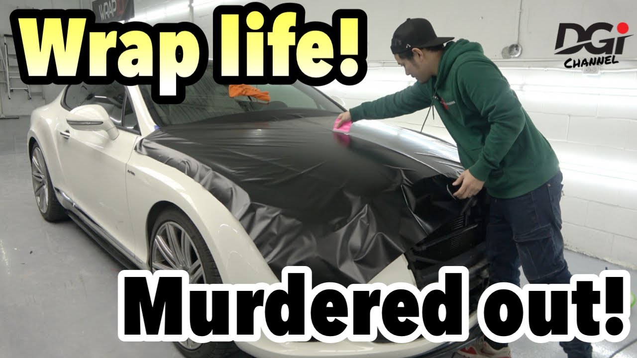 【Ep1】Wrap a Bentley! Wrap life!! 1/2