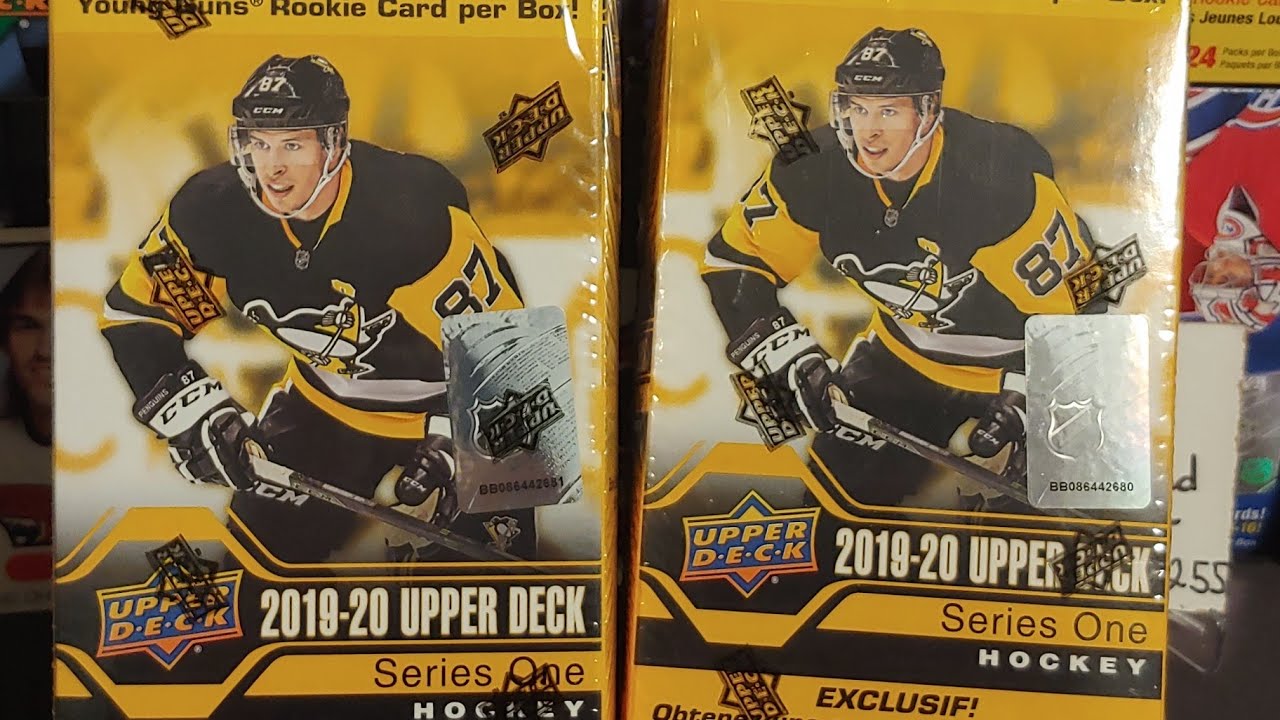 HUGE Suprise Opening 2019-20 Upperdeck series 1 hockey card blasters