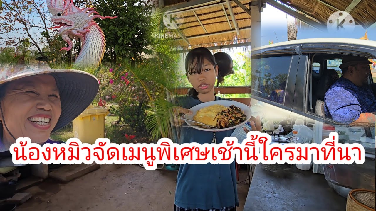 สุดอึ้งใครมาที่นา​#ป้าแต๋นชาเเนล 