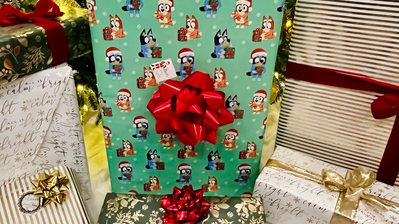  2nd Part Surprise Gift-Bluey, Master Chief, Ps5, Unwrapping Christmas Gifts!