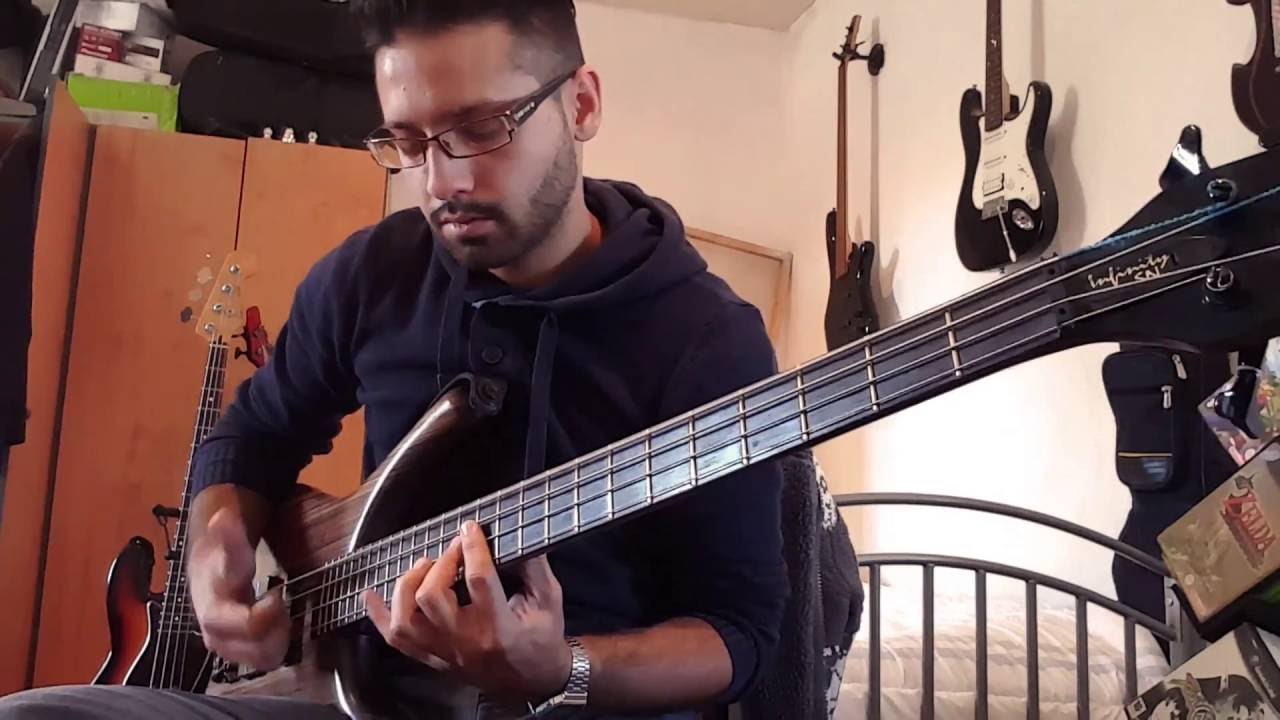 Oriental slap/strumming bass solo song on Warwick Mr.OfKa