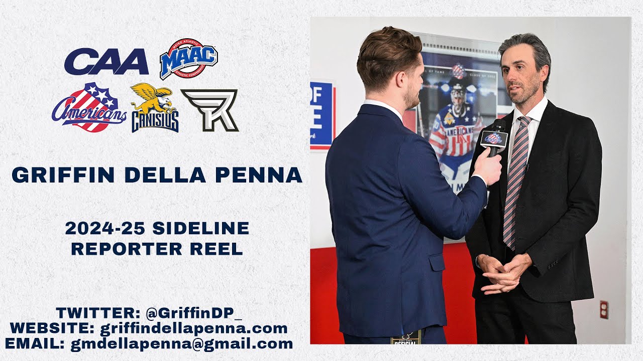 Griffin Della Penna 2024-25 Sideline Reporter Reel