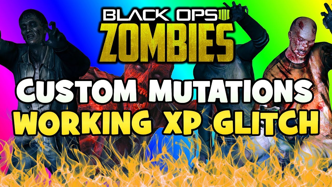 Black Ops 4 Zombies/ CUSTOM MUTATIONS AFTER PATCH GLITCH - NEW BO4 Zombie Glitches