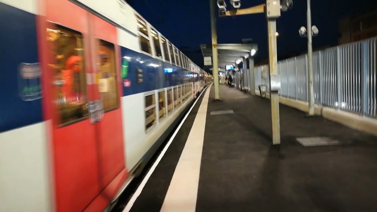 Spot RER C avec plusieurs trains sans arr&ecirc;ts 24/03/2021 [Vitry-sur-Seine]