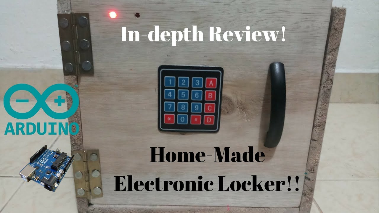 My Home made Electronic Locker!! | In-depth Review | DIY