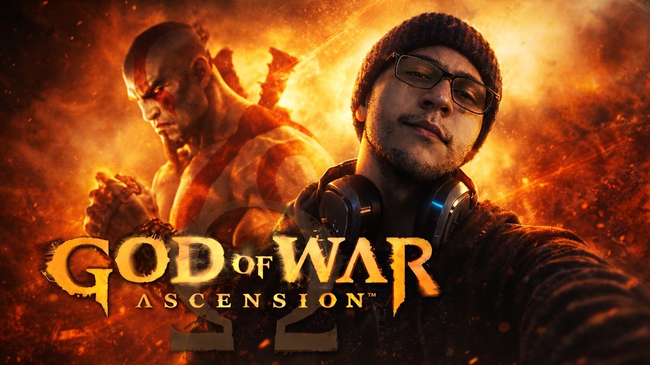 A SAGA COMPLETA DE KRATOS: DO 1 AO RAGNAROK AO VIVO - GOD OF WAR: ASCENSION PARTE 2