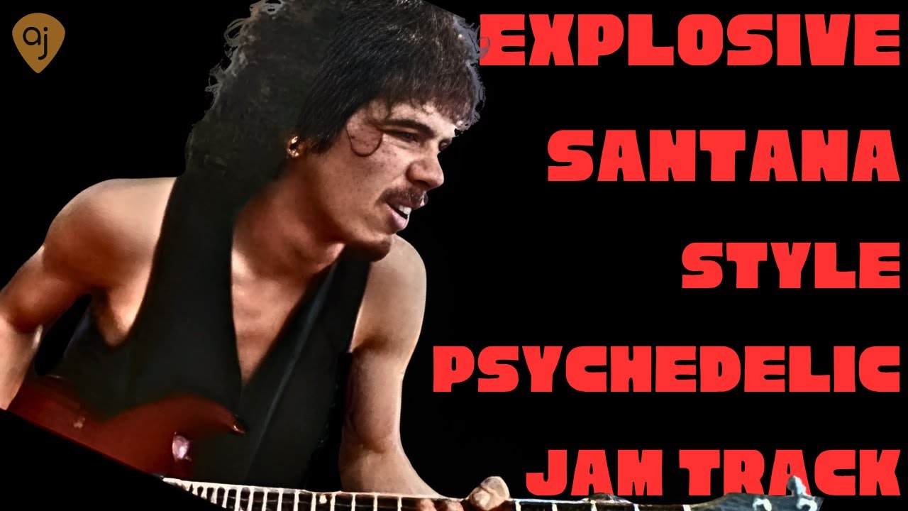Explosive Latin Rock Jam Track - LIVE RECORDING | Guitar Backing Track (G Minor)