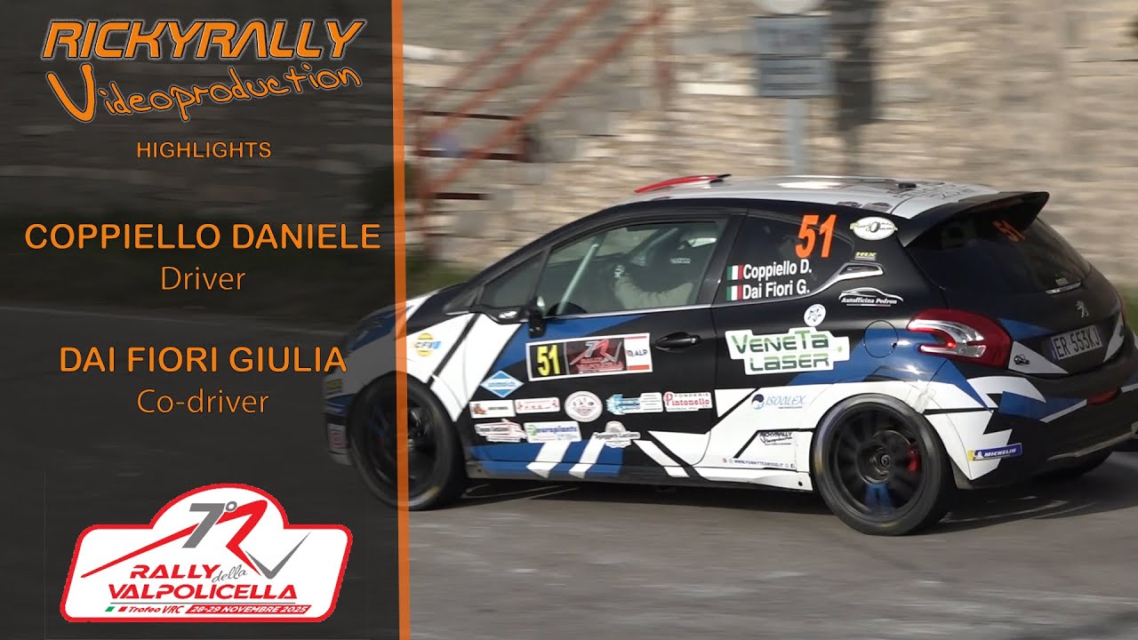 Highlights COPPIELLO - DAI FIORI // 7° Rally della Valpolicella 2025