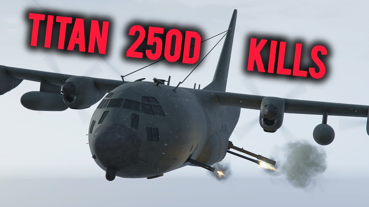 GTA 5 TITAN 250D GRIEFING EVERYONE (Pilot & Gunner Showdown)