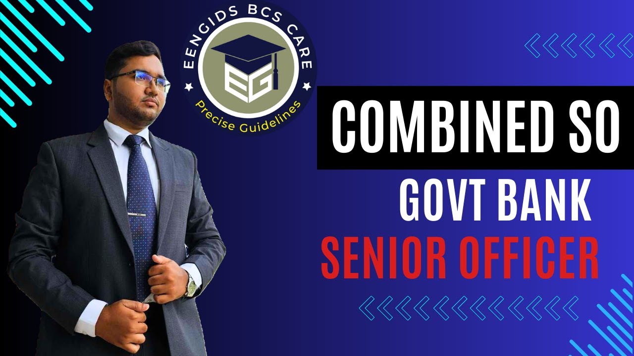 Combined Bank Senior Officer Job Preparation 2025 | Ultimate Guide | Exam Tips & Tricks |  SO-22/23