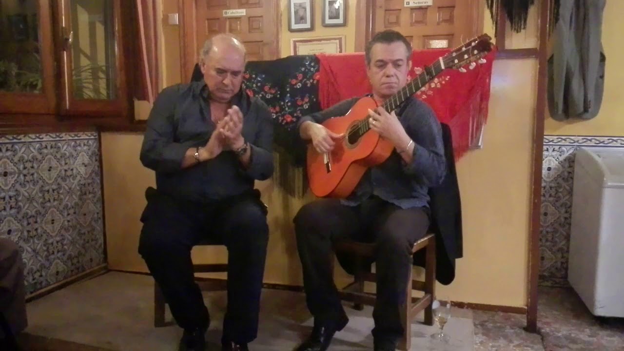 Tertulia Flamenca« Casa Guarín» Juan de Badajoz y Antonio Reyes por Campanilleros por Bulerías