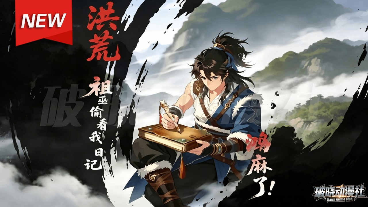 MULTISUB📢新番上线《洪荒：祖巫偷看我日记，鸿钧麻了》第1~68集丨开局身陷巫妖大战死局，我靠写日记预言天机，巫族全员偷看逆天改命，硬生生打乱天道剧本！#漫剧 #破晓动漫社